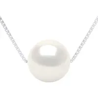 ATELIERS SAINT GERMAIN Halsband Äkta odlad sötvattenspärla rund rund 9-10 mm