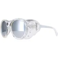 Moncler Rund Unisex Kristall Silver Grå Silver Spegel ML0046