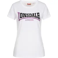 Lonsdale T-shirt 'Achnavast' lila / svart / vit