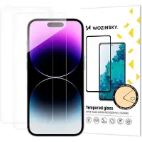 Wozinsky iPhone 17 Pro Super Tough Härdat Glas Skärmskydd - 2 St.