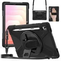 Mtp Products Samsung Galaxy Tab S11 Heavy Duty 360 Skal med Handrem - Svart