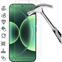 Mtp Products Xiaomi 17 Pro Max Skärmskydd av härdat glas - 9H - Case Friendly - Genomskinlig