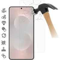 Mtp Products Samsung Galaxy S26 Skärmskydd av härdat glas - 9H - Case Friendly - Genomskinlig