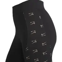 Nike Air All-Over Logo Svart Leggings