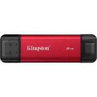 Kingston Dual - SSD - 2 TB - extern (portabel) - USB 3.2 Gen 2