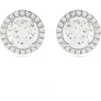 Luxenter Örhängen legend ädelsten i 925 sterling silver och glänsande rodiumpläterade zirkoniaörhängen
