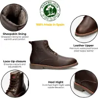 Panama jack Men's Brown Leather Glasgow Igloo C1 Classic Ankle Boots