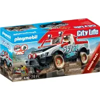 Playmobil Rallybil Byggspel