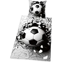 MCU Fotboll 3D sängkläder - 100 procent bomull