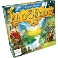 Lautapelit.Fi The Quest for El Dorado, Sällskapsspel (SE/FI/NO/DK/EN)