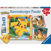 Ravensburger Pokémon 3x49p