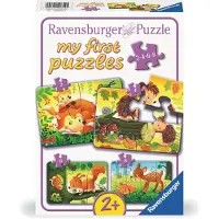 Ravensburger Pussel Forest Animal Fun 2/4/6/8 bitar,