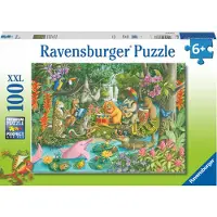 Ravensburger Rainforest River Band Barnpussel 100 bitar,