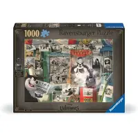 Ravensburger Disney Villainous: Pete and Figurine 1000 bitar pussel fr vuxna - 12001129 - Handgjorda verktyg tillverkade i Tyskland Varje bit pa