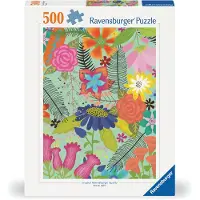Ravensburger Pussel Flower Jungle 500 bitar,