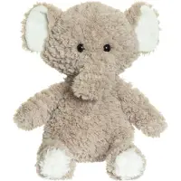 Teddykompaniet Gosedjur - Retro Pals - Elefant - 30 cm - Beige - - One Size - Gosedjur