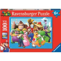 Ravensburger Pussel 100 XXL bitar Super Mario Let's-a-go!