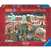 Ravensburger Pussel Christmas Market 1000 bitar,