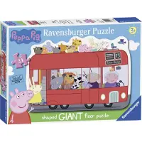 Ravensburger Pussel - 24 Delar - Greta Gris - Formad buss - - One Size - Pussel