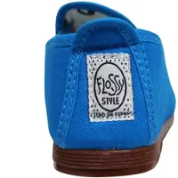 Flossy Pamplona Barn Blå Plimsolls