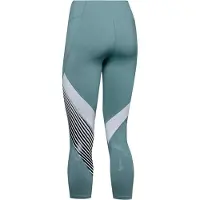 Under Armour Dam Rush Embossed Shine Crop Leggings Tight 1351717 396