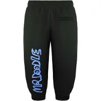Puma x Mr Doodle Stretch Midja 3/4 Joggers Svart Dam Träningsbyxor 531019 01