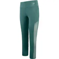 Gymshark High Rise Fit Dam Gröna Leggings