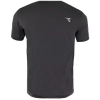 Diadora Easy Tennis Mens Svart T-shirt