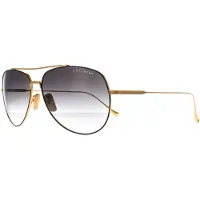 Dita Aviator Unisex Svart Gul Guld Mörkgrå till Klar Gradient Flight 004