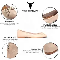 Windsor Smith Blush Pink Bellarina Leather Mocassin Flat Shoes - Babydoll