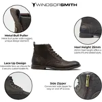 Windsor Smith Windsorsmith Brown Leather Casual Desert Boots - Sebastien