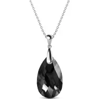 MYC Paris Raindrop Hängen - Silver och Svart