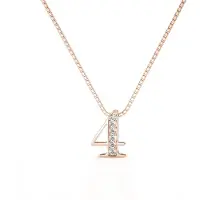 MYC Paris Nummer 4 Hängen - Rose Gold och Crystal