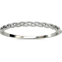 MYC Paris Flätade armband - Silver och Kristall