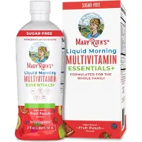MaryRuth's , Flytande Morgon Multivitamin Essentials+, Frukt Punch, 32 fl oz (946 ml)