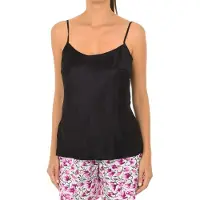 Dim Lovable L07WV T-shirt i satin med tunna band för kvinnor