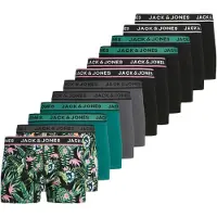 Jack & Jones Boxershorts 'JACDREW' turkos / grå / mörkgrå / ljusrosa / svart / vitmelerad