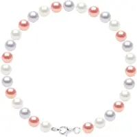ATELIERS SAINT GERMAIN Armband av äkta odlade sötvattenspärlor runda 6-7 mm