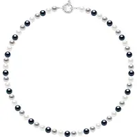 ATELIERS SAINT GERMAIN Halsband av äkta odlade sötvattenspärlor och runda 6-7 mm