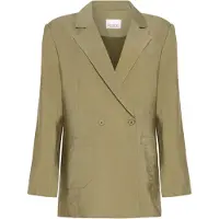 Noella Paola Oversized Blazer i Armégrön