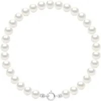 ATELIERS SAINT GERMAIN Armband av äkta odlade sötvattenspärlor Semi Round 5-6 mm