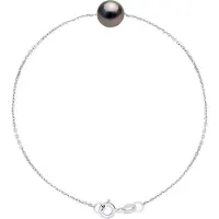 ATELIERS SAINT GERMAIN Armband äkta odlad Tahitipärla rund 8-9 mm