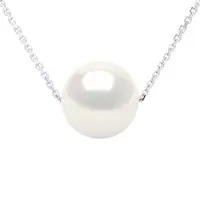 ATELIERS SAINT GERMAIN Halsband Äkta odlad sötvattenspärla rund 8-9 mm