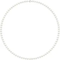 ATELIERS SAINT GERMAIN Halsband av äkta odlade sötvattenspärlor Semi Round 5-6 mm
