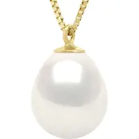 ATELIERS SAINT GERMAIN Halsband Äkta odlad sötvattenspärla Pärla 9-10 mm