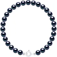 ATELIERS SAINT GERMAIN Armband av äkta odlade sötvattenspärlor runda 5-6 mm