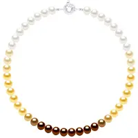 ATELIERS SAINT GERMAIN Halsband med äkta odlade sötvattenspärlor och runda 8-9 mm