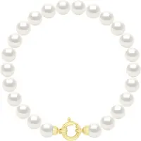 ATELIERS SAINT GERMAIN Armband Rad av äkta odlade sötvattenspärlor runda 6-7 mm