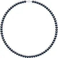 ATELIERS SAINT GERMAIN Halsband av äkta odlade sötvattenspärlor Semi Round 5-6 mm