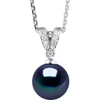 ATELIERS SAINT GERMAIN Halsband Prestige Jewelry - Äkta odlad sötvattenspärla rund 9-10 mm